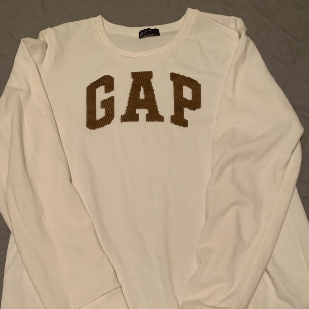 Gold Sequin GAP Sweater!